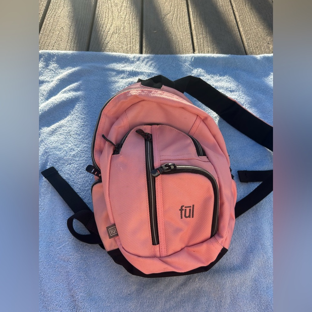 ful Pink Everyday Backpack - Compact Women's Backpack